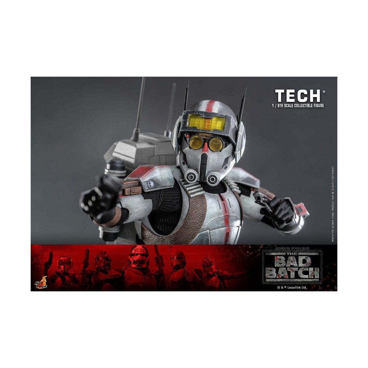 Hot Toys Star Wars -Tech - Il lotto cattivo 1/6