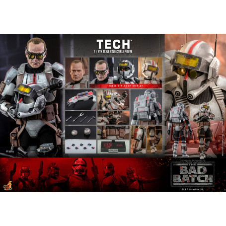 Hot Toys Star Wars -Tech - Il lotto cattivo 1/6