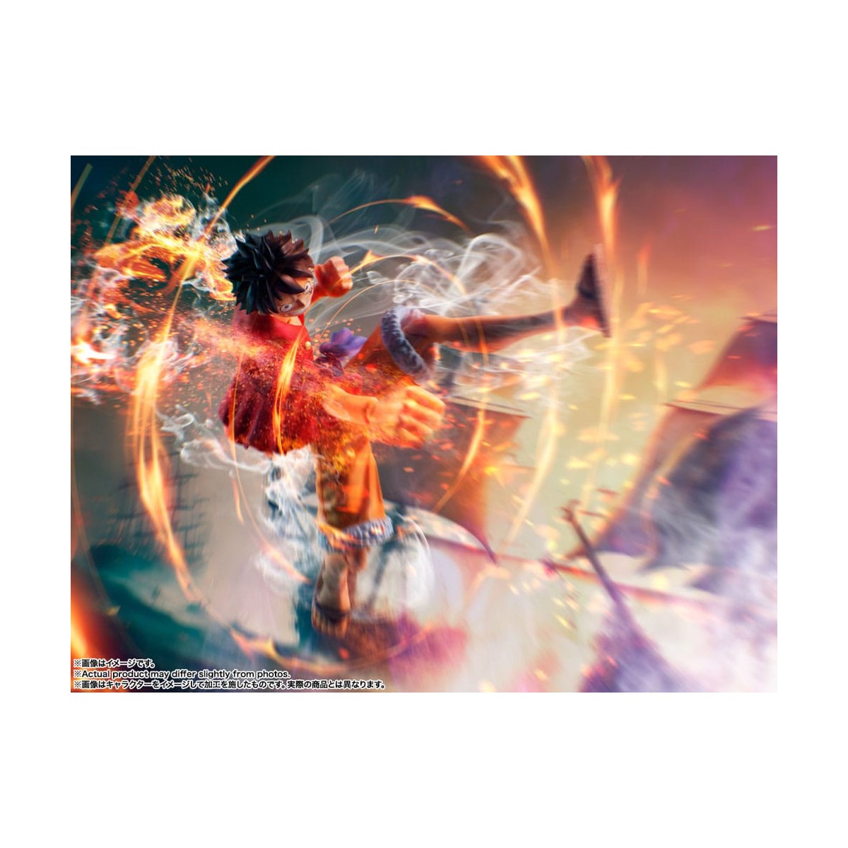 Bandai One Piece - SHF SHFiguarts - Monkey D.Luffy - Il raid di Onigashima