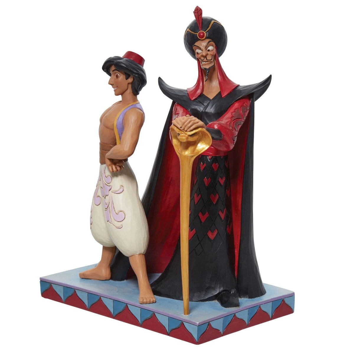 Enesco Disney Traditions - Aladdin - Aladdin e Jafar - Eroe contro Cattivo