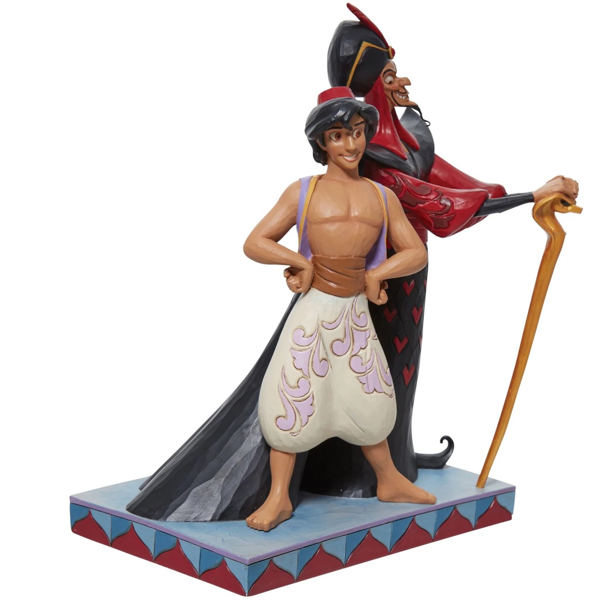 Enesco Disney Traditions - Aladdin - Aladdin e Jafar - Eroe contro Cattivo