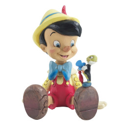 Enesco - Tradizioni Disney Pinocchio e Grillo Parlante