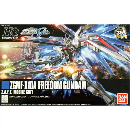 Bandai - Gunpla - Gundam 1/144 HG - ZGMF-X10A FREEDOM GUNDAM - Gundam Seed