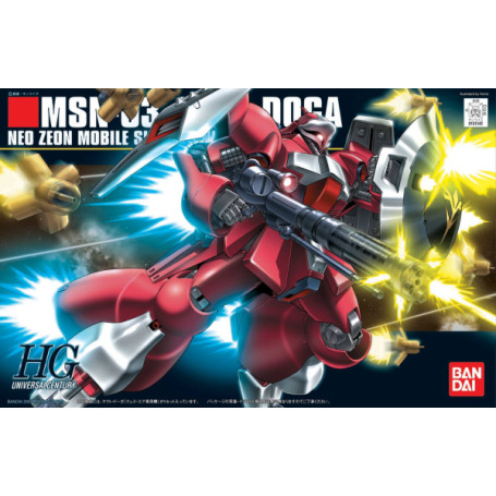 Bandai - Gunpla - Gundam 1/144 HG - MSN-03 JAGD DOGA (QUESS PARAYA) - Contrattacco di Char Secolo Universale