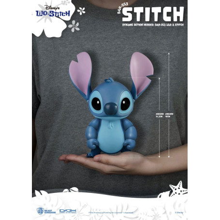 Figurina classica Disney del Regno delle Bestie - Lilo & Stitch - Stitch - Eroi d'azione dinamici 1/9