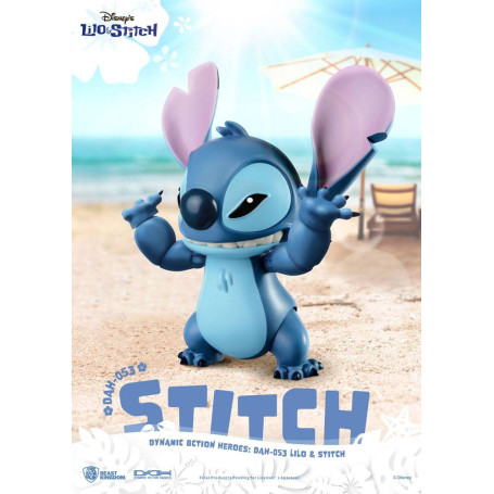 Figurina classica Disney del Regno delle Bestie - Lilo & Stitch - Stitch - Eroi d'azione dinamici 1/9