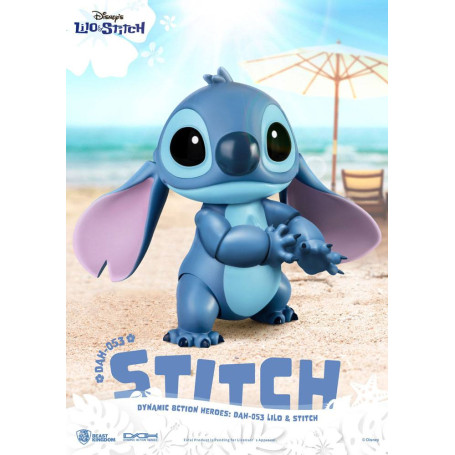 Figurina classica Disney del Regno delle Bestie - Lilo & Stitch - Stitch - Eroi d'azione dinamici 1/9