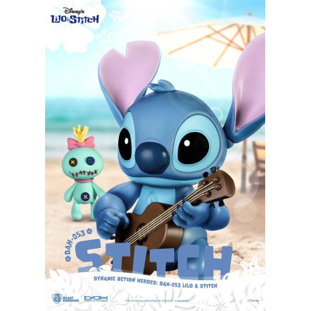 Figurina classica Disney del Regno delle Bestie - Lilo & Stitch - Stitch - Eroi d'azione dinamici 1/9