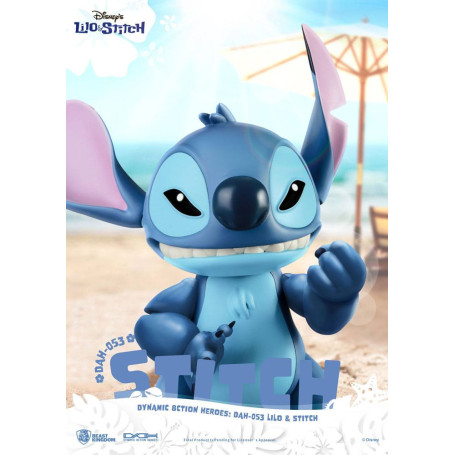 Figurina classica Disney del Regno delle Bestie - Lilo & Stitch - Stitch - Eroi d'azione dinamici 1/9