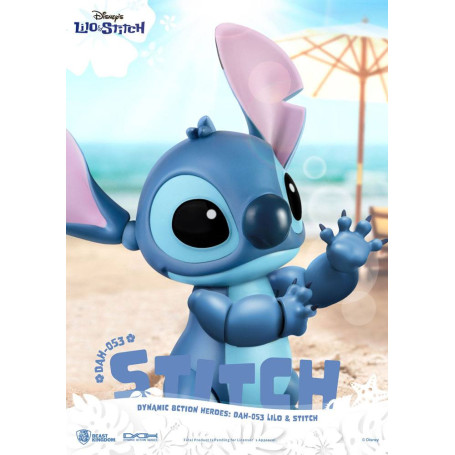 Figurina classica Disney del Regno delle Bestie - Lilo & Stitch - Stitch - Eroi d'azione dinamici 1/9