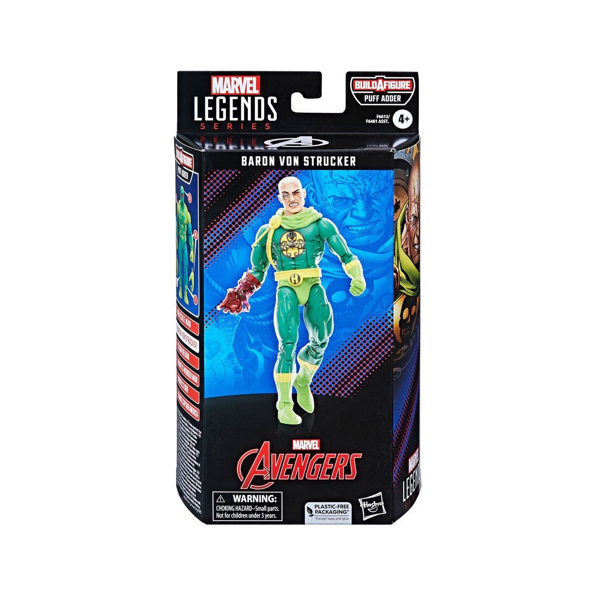 Serie Leggende Marvel - Barone von Strucker - Onda Puff Adder