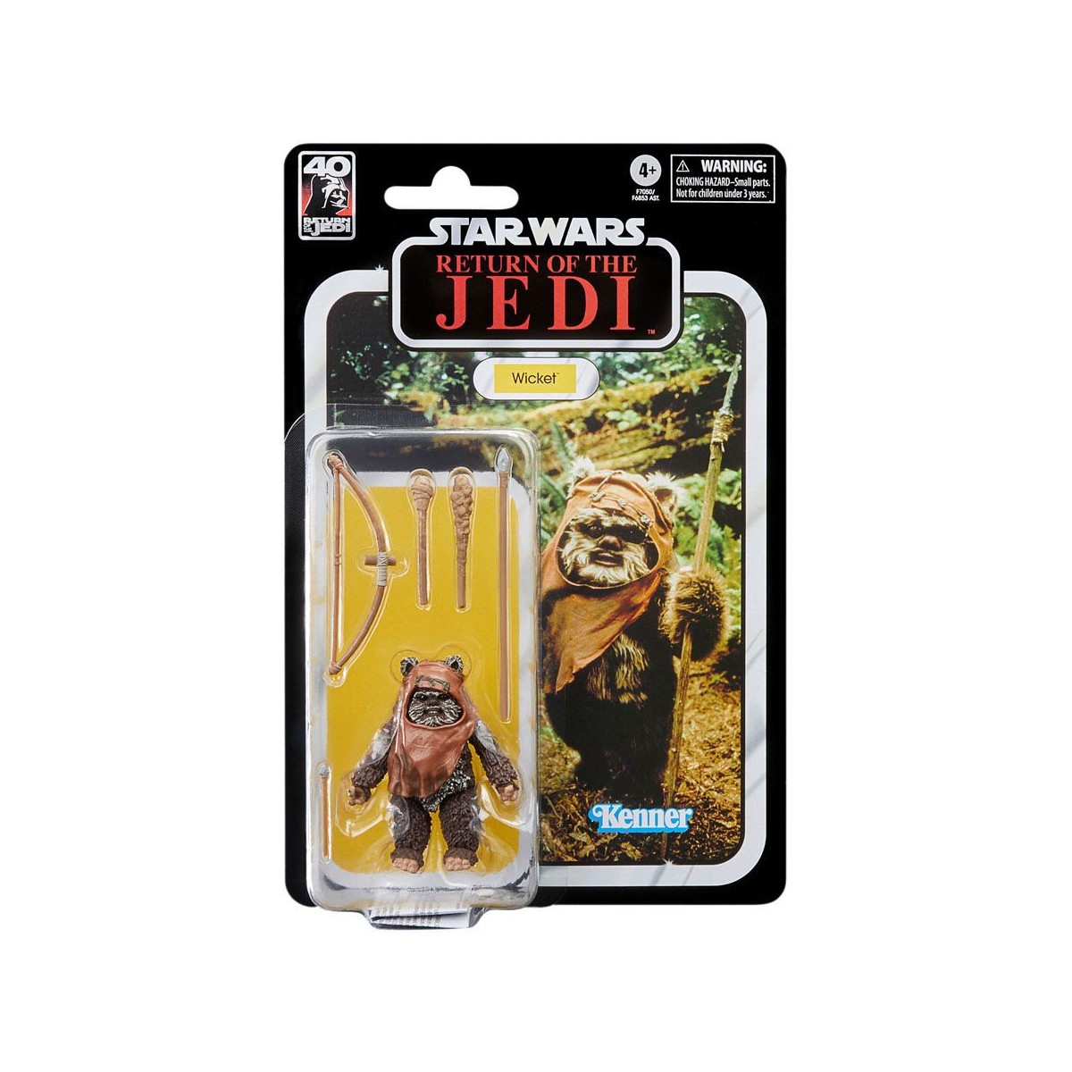 Star Wars Serie Nera - Wicket Il Ritorno dello Jedi 40° Anniversario