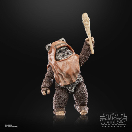 Star Wars Serie Nera - Wicket Il Ritorno dello Jedi 40° Anniversario