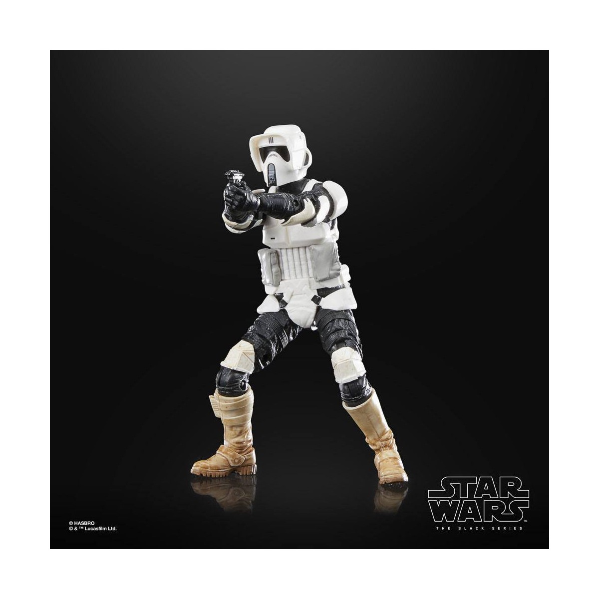 Star Wars Serie Nera - Biker Scout Ritorno dello Jedi 40° Anniversario