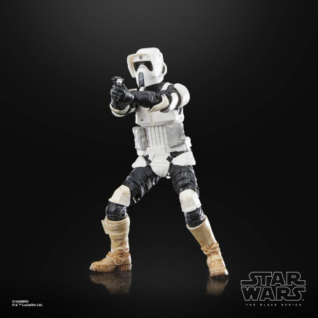 Star Wars Serie Nera - Biker Scout Ritorno dello Jedi 40° Anniversario
