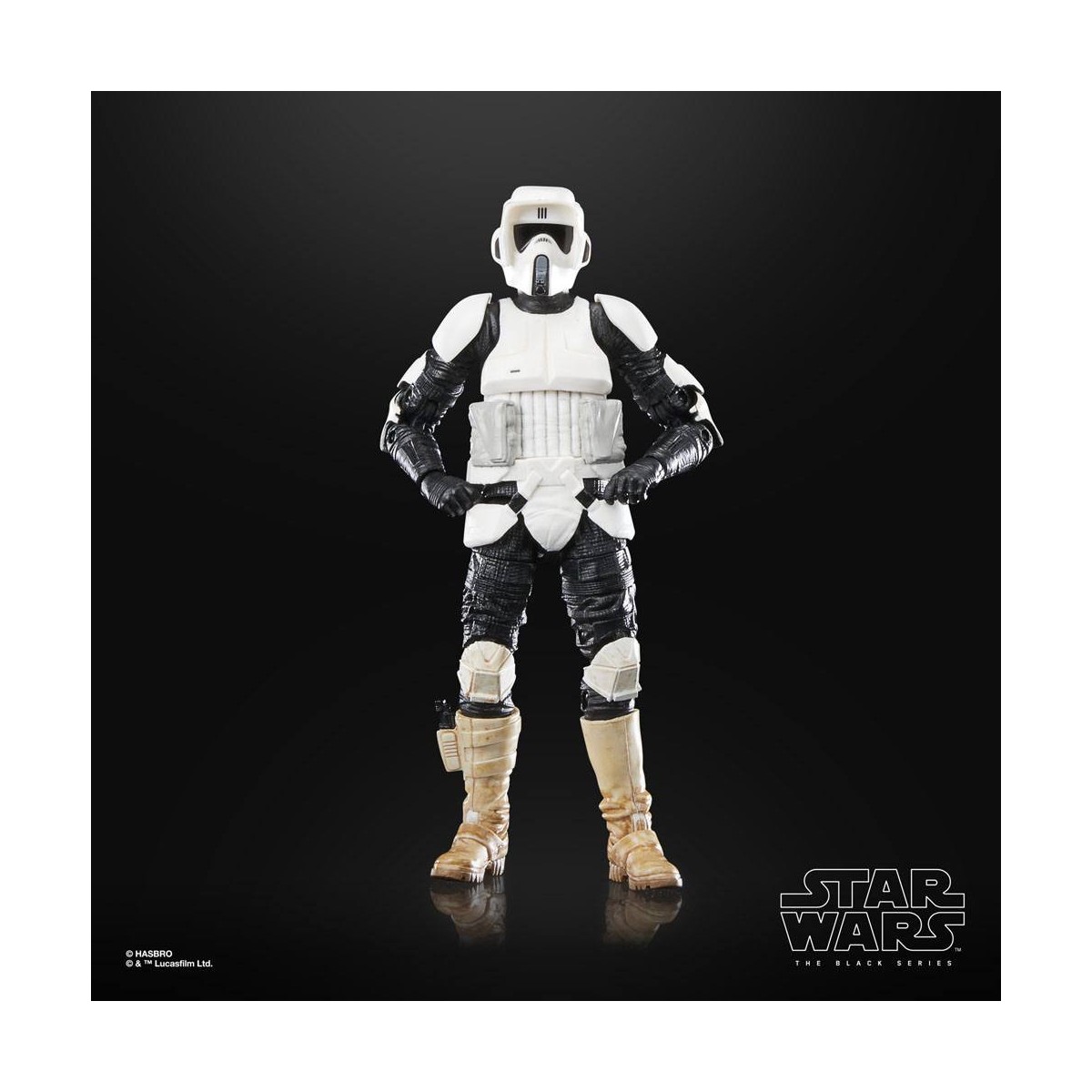 Star Wars Serie Nera - Biker Scout Ritorno dello Jedi 40° Anniversario