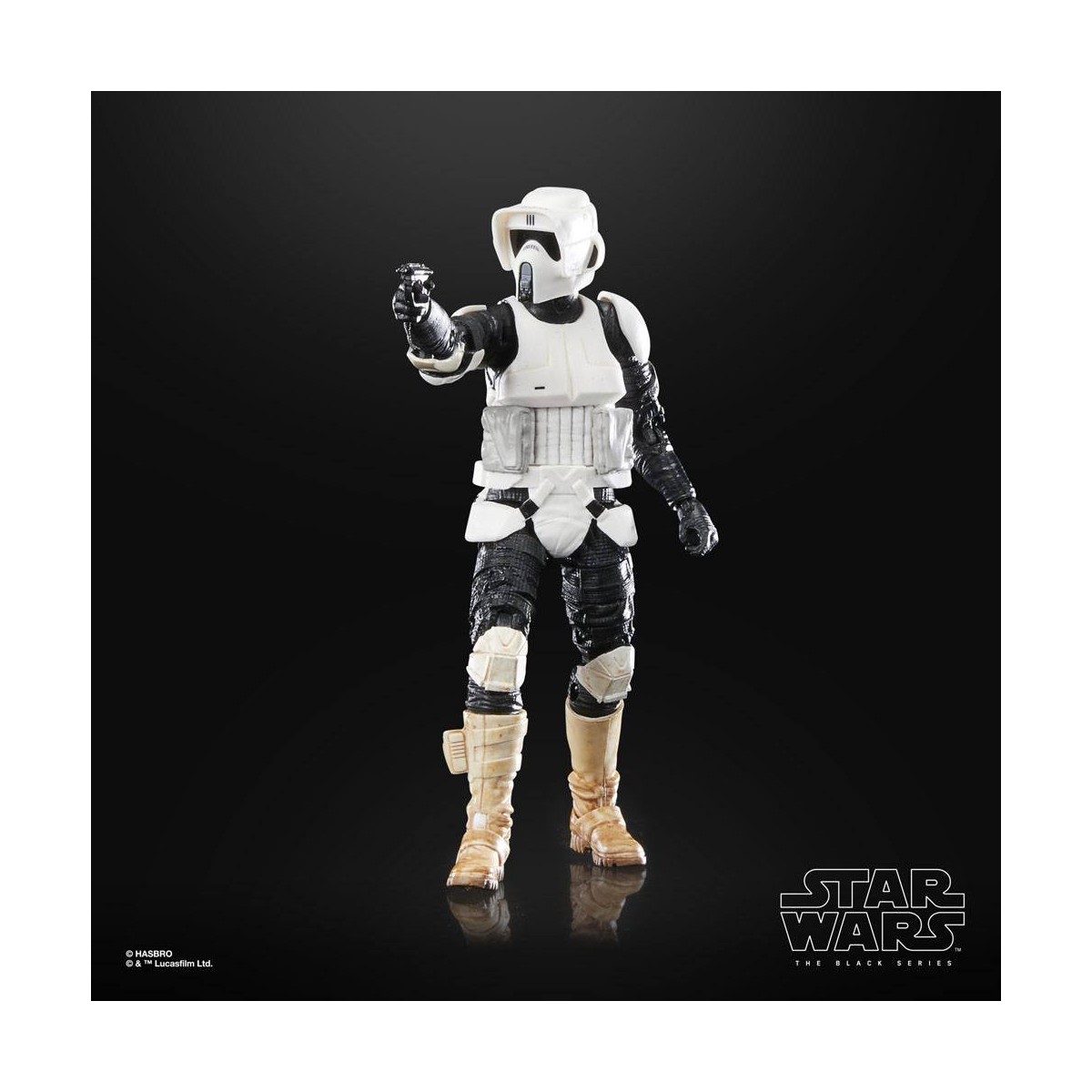 Star Wars Serie Nera - Biker Scout Ritorno dello Jedi 40° Anniversario