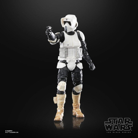 Star Wars Serie Nera - Biker Scout Ritorno dello Jedi 40° Anniversario