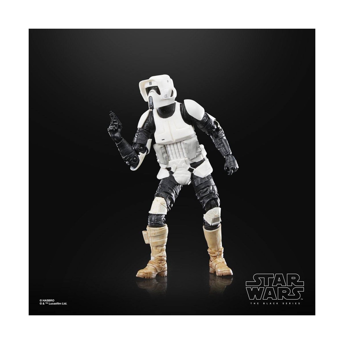 Star Wars Serie Nera - Biker Scout Ritorno dello Jedi 40° Anniversario