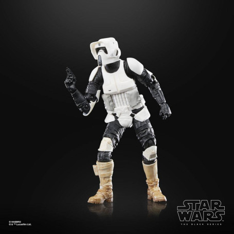 Star Wars Serie Nera - Biker Scout Ritorno dello Jedi 40° Anniversario