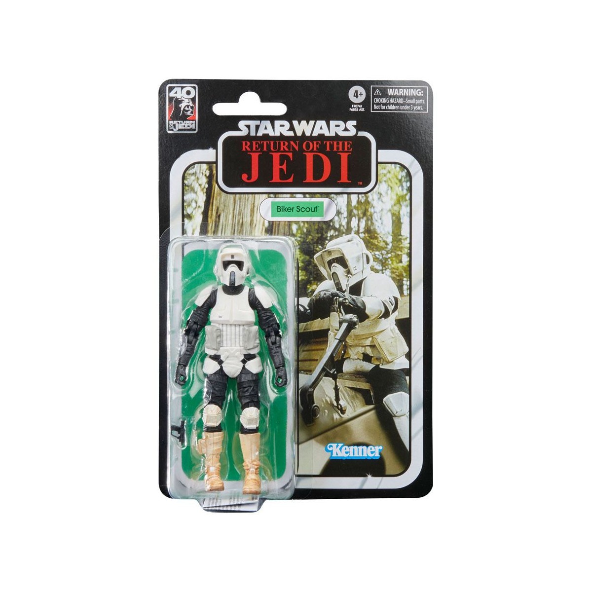 Star Wars Serie Nera - Biker Scout Ritorno dello Jedi 40° Anniversario