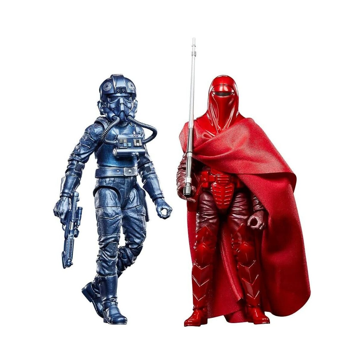 Star Wars The Black Series Carbonized - Guardia Reale dell'Imperatore e Pilota di TIE Fighter 2-Pack - 40° Anniversario ROTJ