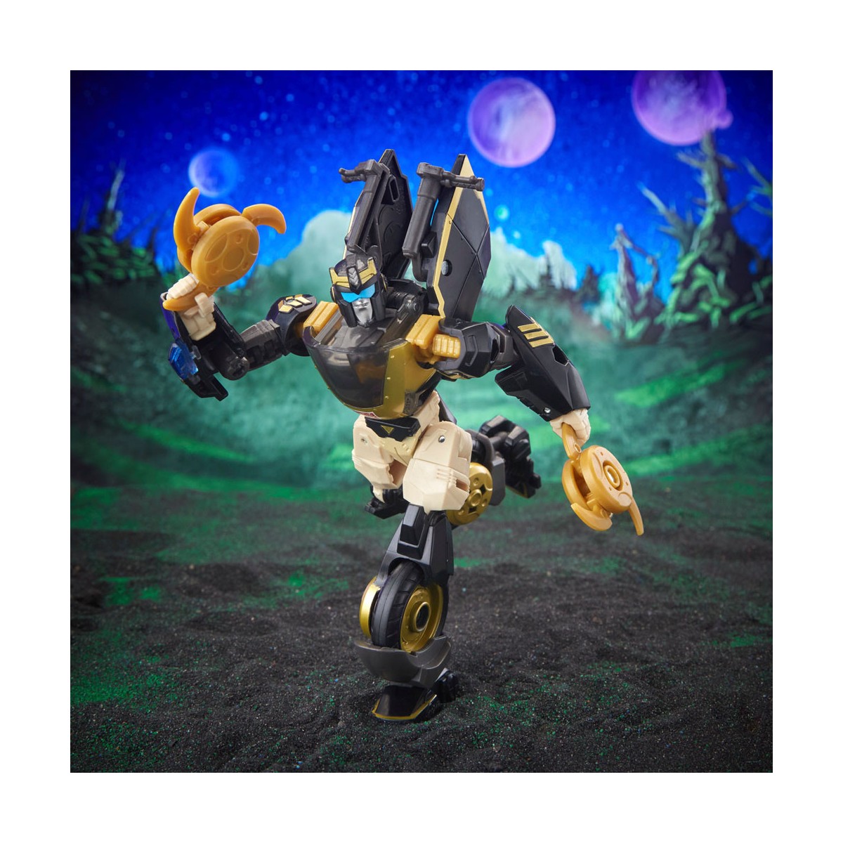 Hasbro - Transformers Generation Legacy - UNIVERSO ANIMATO PROWLL - Classe Deluxe Autobot