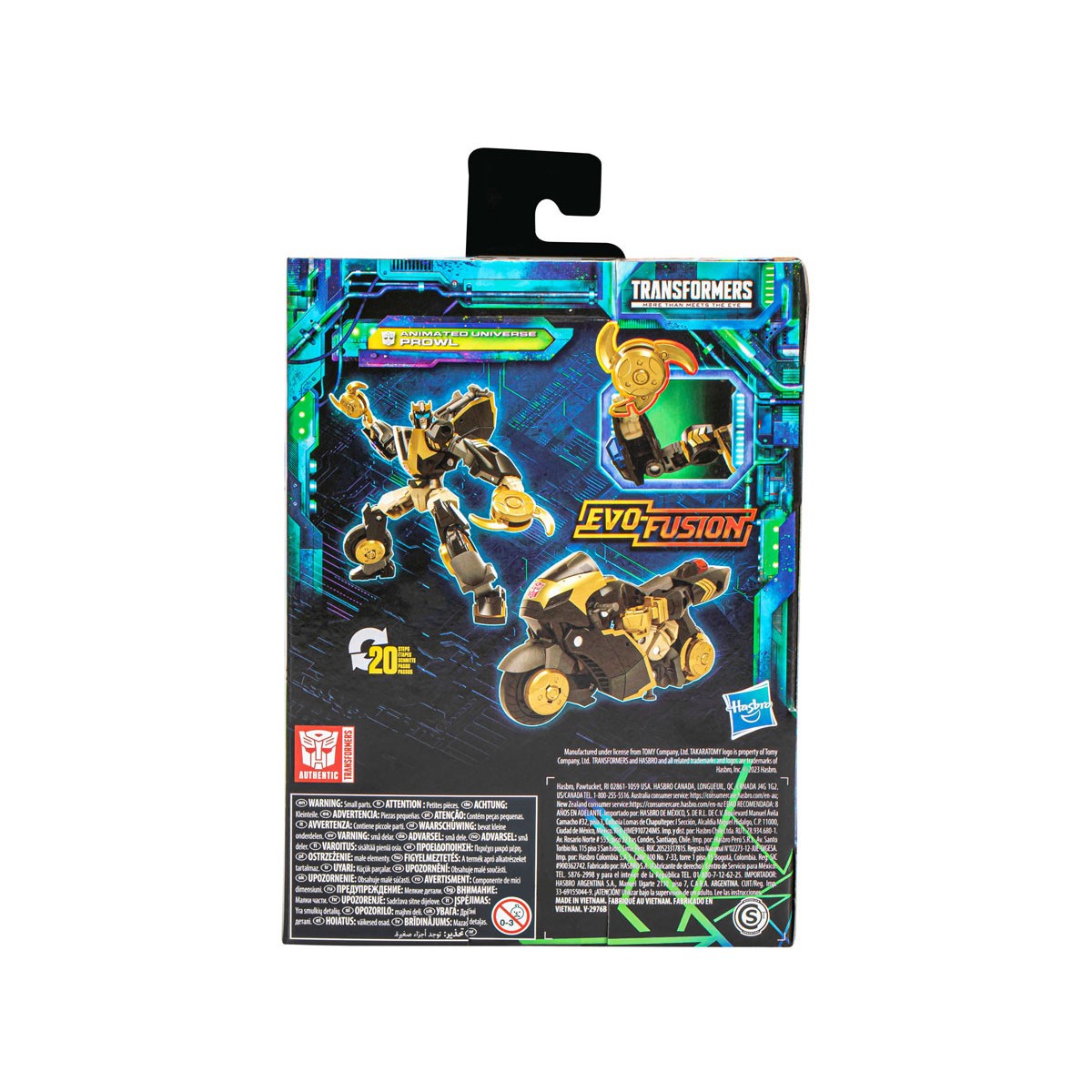 Hasbro - Transformers Generation Legacy - UNIVERSO ANIMATO PROWLL - Classe Deluxe Autobot