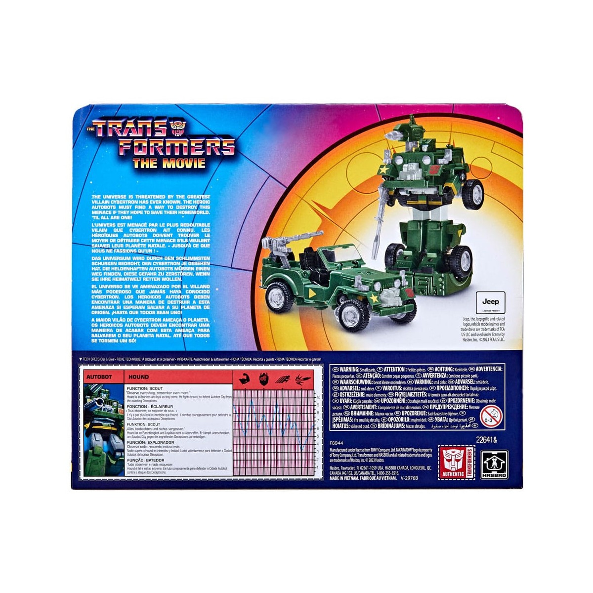 Hasbro - Transformers Il Film - Mastino Autobot - Retro Transformers