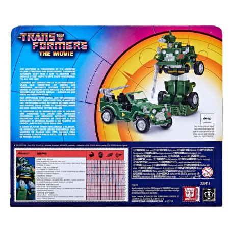 Hasbro - Transformers Il Film - Mastino Autobot - Retro Transformers