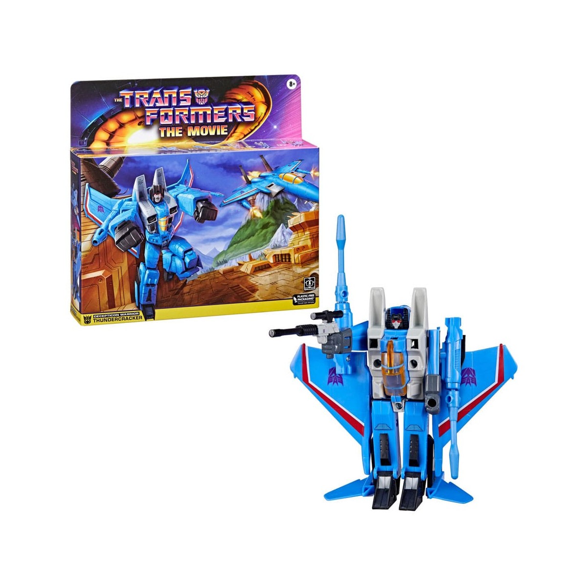 Hasbro - Transformers Il Film - Decepticon Thundercracker - Retro Transformers