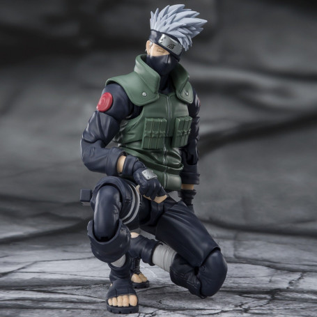 Bandai Tamashi Nation SH Figuarts SHF - Hatake Kakashi IL FAMOSO EROE CONDIVISO - Naruto Shippuden