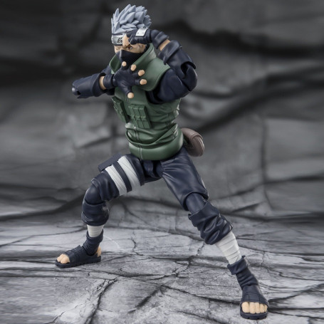 Bandai Tamashi Nation SH Figuarts SHF - Hatake Kakashi IL FAMOSO EROE CONDIVISO - Naruto Shippuden