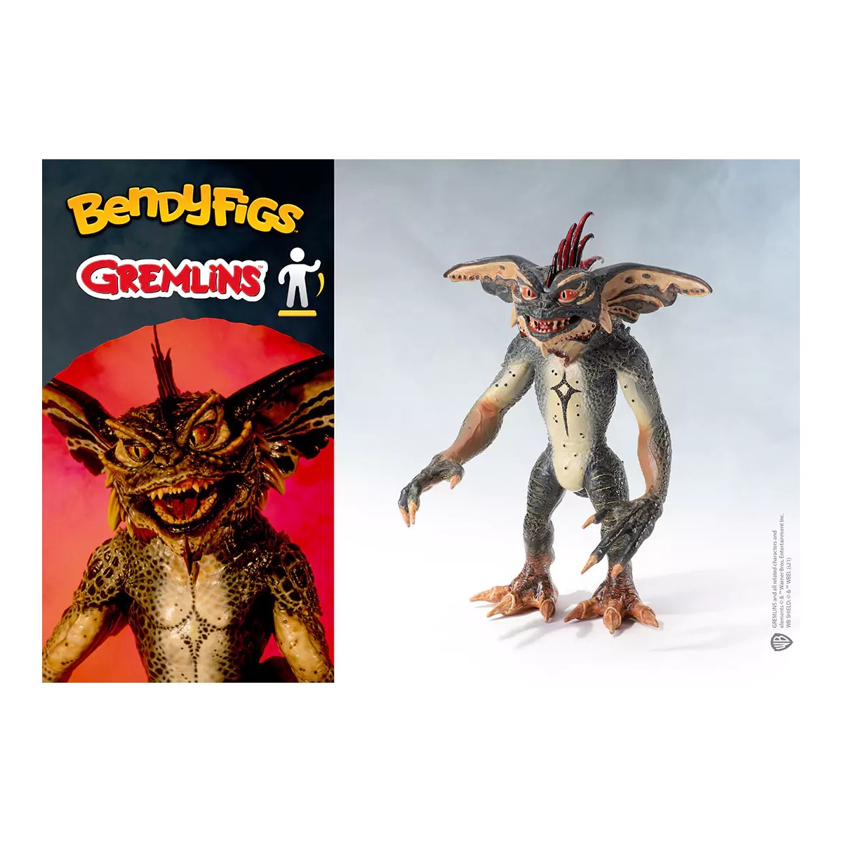 Collezione Noble Bendyfigs - MOHAWK - Gremlins