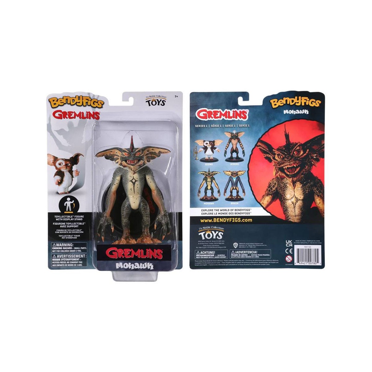 Collezione Noble Bendyfigs - MOHAWK - Gremlins