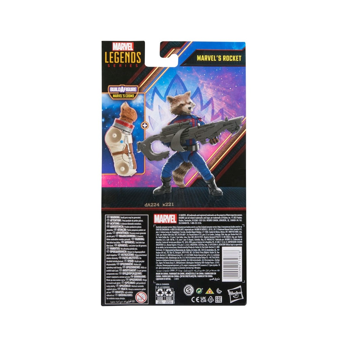 Serie Leggende Marvel - Rocket Raccoon - Guardiani della Galassia vol.3
