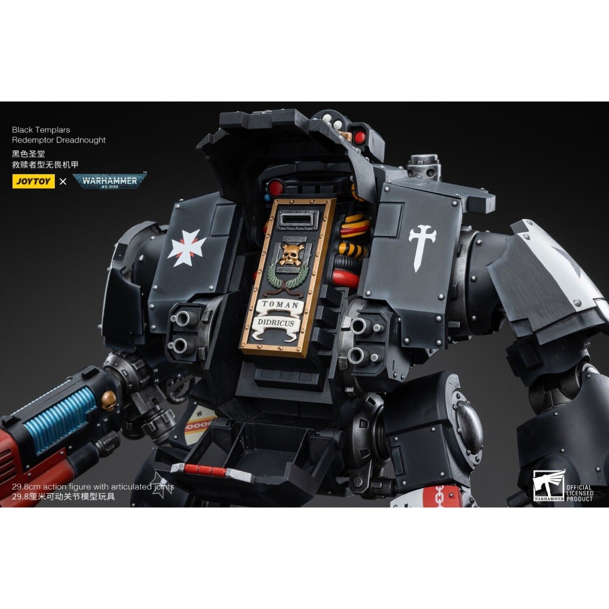 JoyToy Space Marine - Templari Neri - Redemptor Dreadnoughts 1/18 - Warhammer 40K