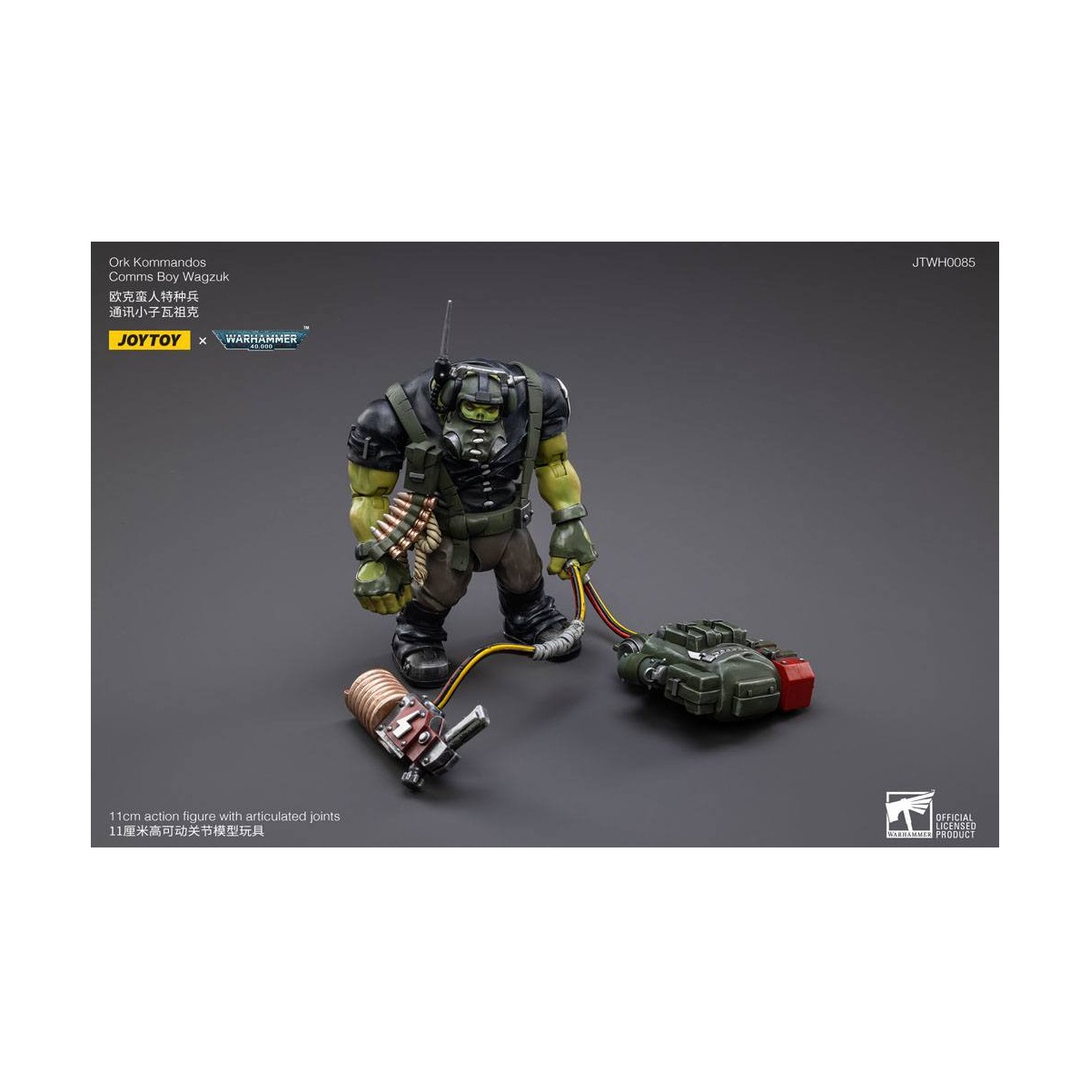 JoyToy Ork Kommandos - Comms Boy Wagzuk 1/18 - Warhammer 40K