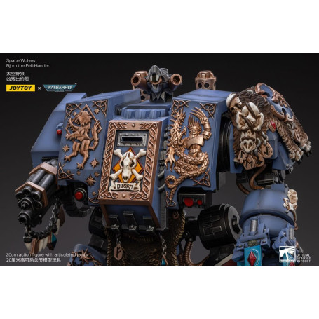JoyToy - Space Marine - Space Wolves - Bjorn the Fell-Handed - Venerabili Dreadnoughts 1/18 - Warhammer 40K