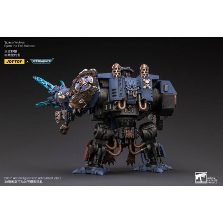 JoyToy - Space Marine - Space Wolves - Bjorn the Fell-Handed - Venerabili Dreadnoughts 1/18 - Warhammer 40K
