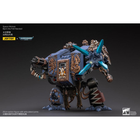 JoyToy - Space Marine - Space Wolves - Bjorn the Fell-Handed - Venerabili Dreadnoughts 1/18 - Warhammer 40K