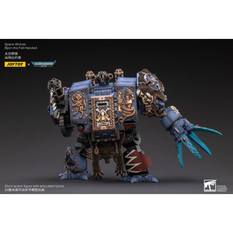 JoyToy - Space Marine - Space Wolves - Bjorn the Fell-Handed - Venerabili Dreadnoughts 1/18 - Warhammer 40K