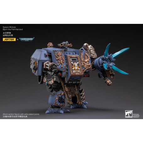 JoyToy - Space Marine - Space Wolves - Bjorn the Fell-Handed - Venerabili Dreadnoughts 1/18 - Warhammer 40K