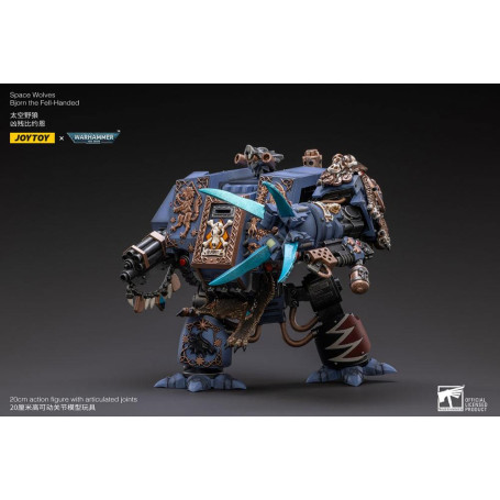JoyToy - Space Marine - Space Wolves - Bjorn the Fell-Handed - Venerabili Dreadnoughts 1/18 - Warhammer 40K
