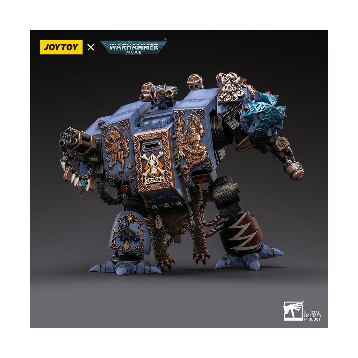 JoyToy - Space Marine - Space Wolves - Bjorn the Fell-Handed - Venerabili Dreadnoughts 1/18 - Warhammer 40K