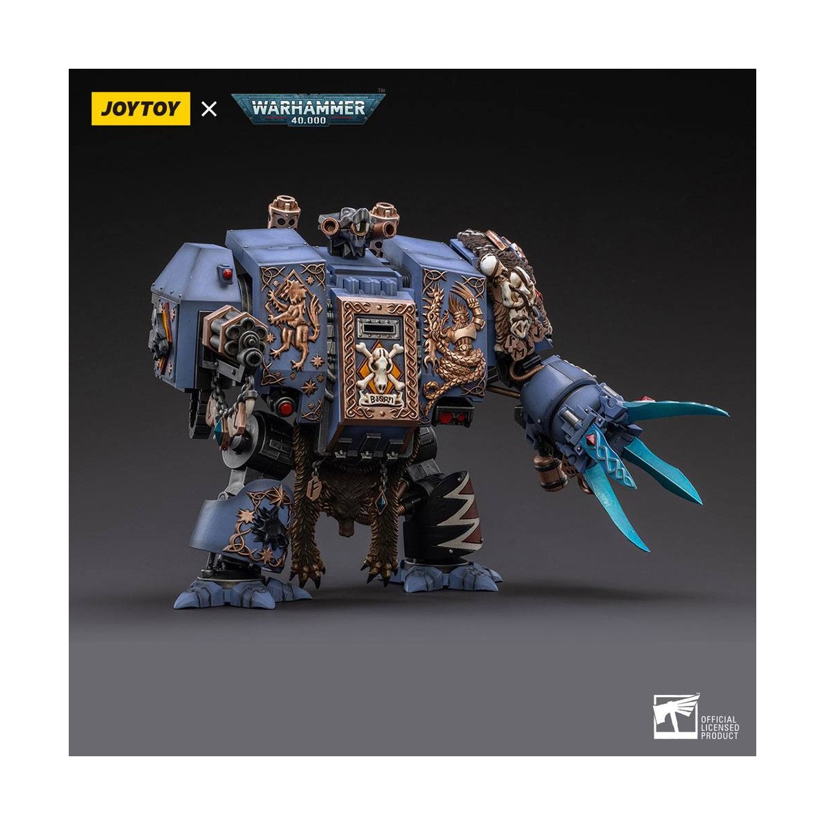JoyToy - Space Marine - Space Wolves - Bjorn the Fell-Handed - Venerabili Dreadnoughts 1/18 - Warhammer 40K
