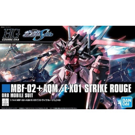 Bandai - Gunpla - Gundam 1/144 HG - MBF-02+AQM E-X01 STRIKE RED - Era Cosmica