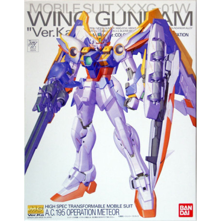 Bandai - Gunpla - 1/100 MG - XXXG-01W WING GUNDAM Ver. KA - Ala Gundam