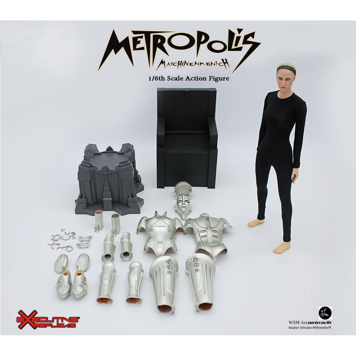 Executive Replica & TBLeague - Metropolis - Maria - Maschinenmensch - Corpo senza cuciture in scala 1/6