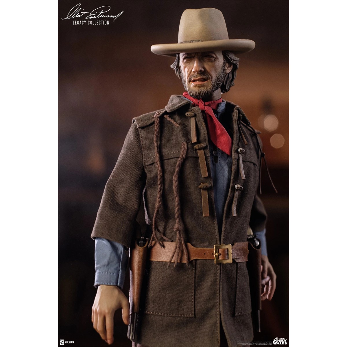 Sideshow - Il fuorilegge Josey Wales - Figura del fuorilegge 1/6 - Clint Eastwood Legacy Collection